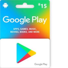 GooglePlay USA $15 Gift Card