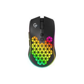Porodo Gaming 9D Wireless RGB Mouse 10000 DPI with Built-In Rechargable Battery 600mAh