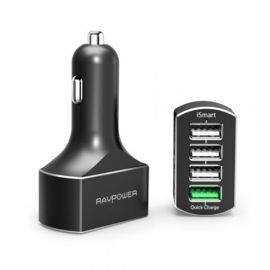 Ravpower 4 Ports USB Car Charger 58W