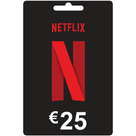 Netflix Eu 25 Gift Card