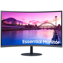 Samsung 32"  Essential Curved Monitor with 1000R Curvature S32C390EAM