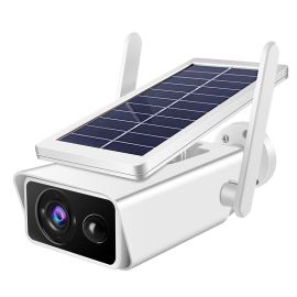1080P Outdoor Solar Security Camera 2MP Chargeable Battery Wireless WiFi Home Surveillance Camera with PIR Motion Detection Night Vision 2-Way Audio IP66 Waterproof