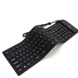 USB Flexibile Waterproof Silicon Rubber Keyboard 