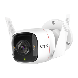 TP Link Tapo C320WS 4MP Outdoor Security WiFi Camera Full- Time color 2k HD Video Starlight Night Vision Weatherproof Two- way Audio Local Storage (up to 256GB) Protect you Day and night ..