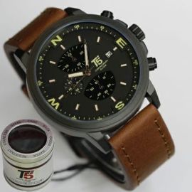 GW T5 3378 Leather Watch