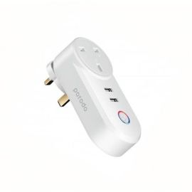 Porodo Smart Wifi Plug with Dual USB Charge