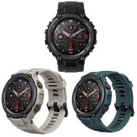 Amazfit T-Rex Pro Fitness Smartwatch W/Built-in GPS Military Standard Certified 18 Day Battery Life SpO2 Heart Rate Monitor