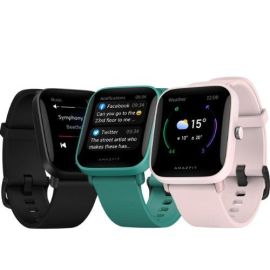 Amazfit Bip U Smart Watch, SpO2 & Stress Monitor, 1.43 inch (3.6 cm) HD Color Displays