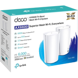 Enhance Home Wi-Fi in Oman with TP-Link Deco X90 AX6600 Mesh System - Future IT Oman