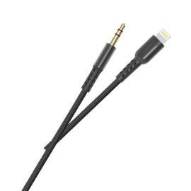 Porodo Metal Braided Lightning to AUX Cable 1.2m