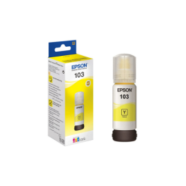 Buy Epson 103 EcoTank Yellow Ink Bottle 65ml in Oman - Future IT Oman