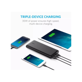 Anker A1277H11 Power Bank Power Core 26800MAH Portable Charger With Dual  Input Port