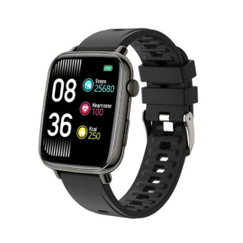 Porodo Verge Smart Watch Fitness & Health Tracking PD-VERGE-BK