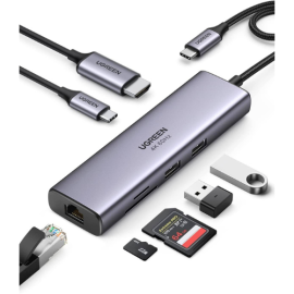 UGREEN 7 in 1 USB-C Multifunction Adapter CM512 | Future IT Oman