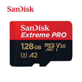 SanDisk Extreme PRO 128GB microSDXC UHS-I Memory Card