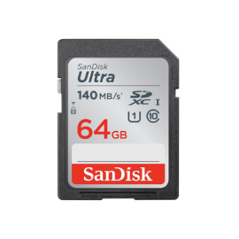 SanDisk Ultra 64GB SDXC UHS-I Speed Upto 140 MB/s Memory Card