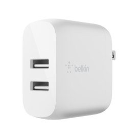 Belkin 24W Charger Dual USB-A Wall Charger | Future IT Oman Offers"