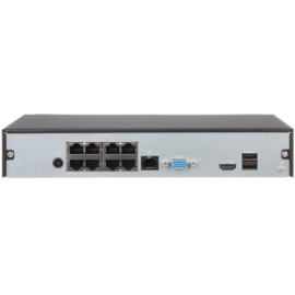 Dauha DHI-NVR1108HS-8P-S3/H 8 Channel Compact 1U 8PoE Lite H.265 Network Video Recorder 
