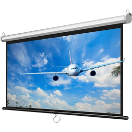 iView M100 Manual Wall Projector Screen 200 x 153 cms (100” Diagonal)