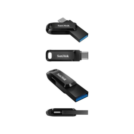 SanDisk 512GB Ultra Dual Drive Go USB Type-C Flash Drive Black SDDDC3-512G-G46