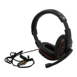Immerse in Sound with Kodak WHWM-5708 Dual Aux Wired Over Ear Headset in Oman | Future IT Oman