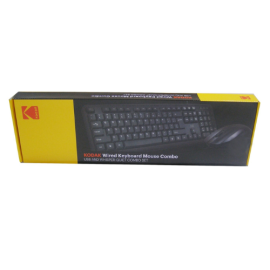Kodak Wired Keyboard Mouse Combo WKM-1201