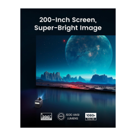Anker Nebula Mars 3 Outdoor Portable Projector, 1000 ANSI Lumens, 1080p D2333211