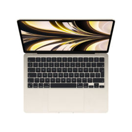 Apple 13-inch MacBook Air: Apple M2 chip with 8-core CPU and 8-core GPU, 256GB - Starlight MLY13AB/A