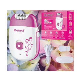Kemei 6203 Electric Epilator Women Facial Hair Removal Rechargeable Epilator