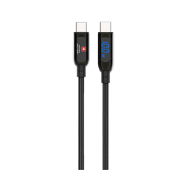 Swiss Military USB-C To USB-C Cable 2m Black SM-CB-CC100W-WHI