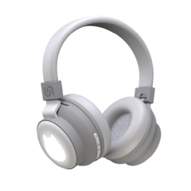 Porodo Soundtec Kids Wireless Over Ear Headphone White Cat PD-STWLEP004-WH
