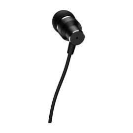 Lazor Harmony Wired In-Ear Earphones with Stereo Sound Driver & Mic, EA36, Black