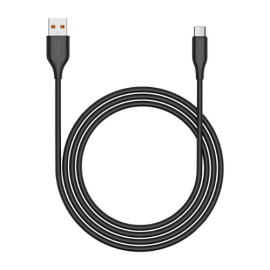 Lazor Flow CT85 USB-A to Type-C Cable, Fast Charging Cable, 1m 