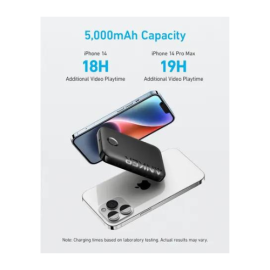 Anker MagGo Power Bank Magnetic And Slim With Foldable Stand 5000mAh A1618H11
