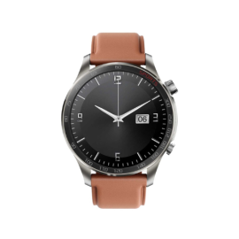 Green Lion G-Wear Amoled Watch 1.43" Display - Silver/Brown