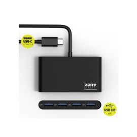 Port Hub USB A 4 USB 3.0 For Windows , Mac0S , Chrome 05 , Linux