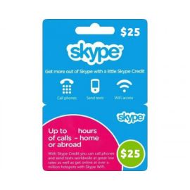 Skype USD Card $25