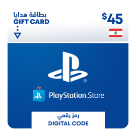 PlayStation Lebanon $ 45 Gift Card