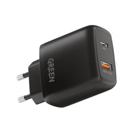 Buy Green Compact Wall Charger Dual Port USB 12W in Oman | Future IT Oman