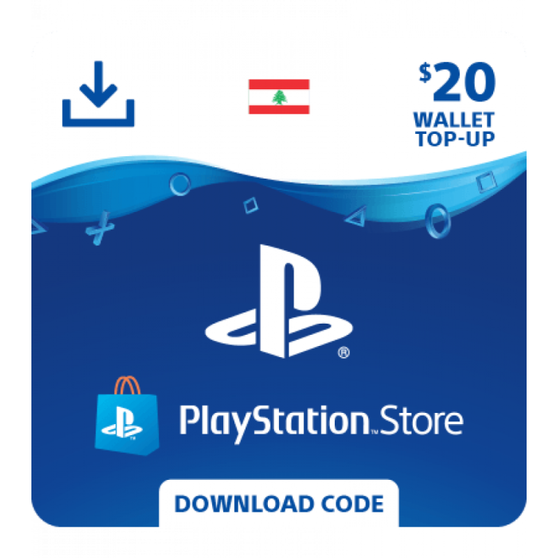 PlayStation Lebanon 20 Gift Card   Fegege 