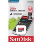 SanDisk Ultra 64GB 100MB/s SDXC UHS I Memory Card