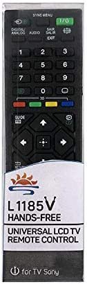 L1185V TV Remote Replacement for Sony LCD/LED TV