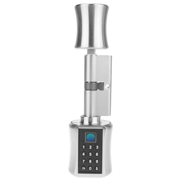 Smart Lock Cylinder Fingerprint/ Keypad, Suitable for Most EU Door locks, USB Port, DIY Fast, Water Proof