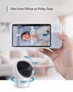 Anker Eufy HD Wireless Baby Monitor T8300 2D3 Spaceview Night Vision Pan Tilt and Zoom Delay-Free Transmission Secure