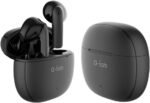 G-tab X6 TWS Earbuds, Noise Cancellation, Black