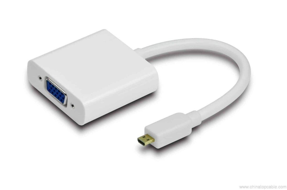 Micro HDMI To VGA Adapter - Image 1