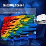 Borrego T6 Smart WIFI Full HD Projector 1080p 200ANSI LCD Projector USB VGA HDMI for Cinema LED Projector - Image 2