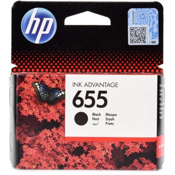 HP 655 Black Ink Cartridge