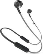 JBL T205 Headset Black, JBL headset, wired headset, black earphones