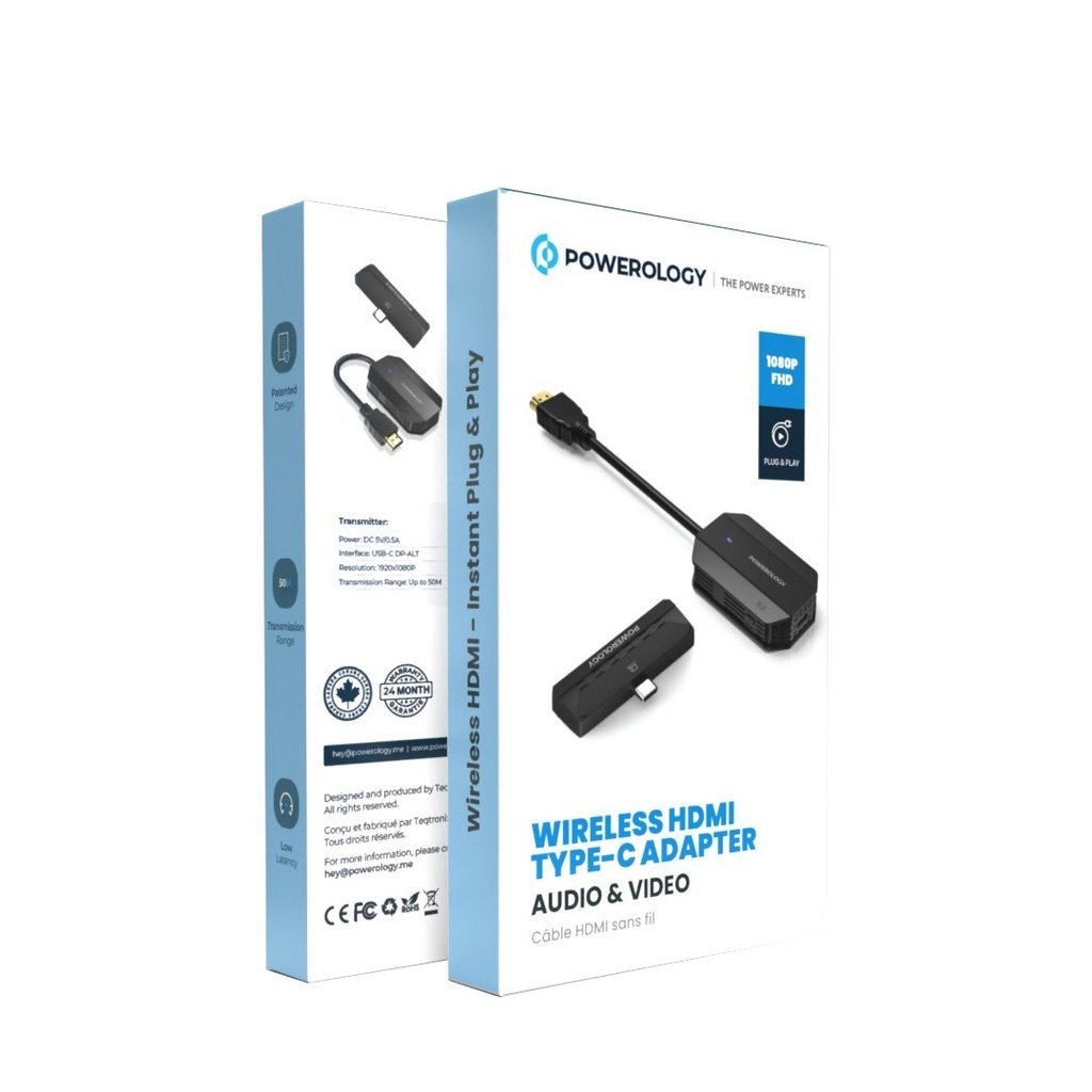 Powerology Wireless HDMI Type C Adapter - Image 4